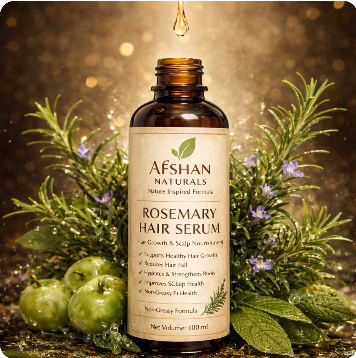 Afshan Naturals Rosemary serum