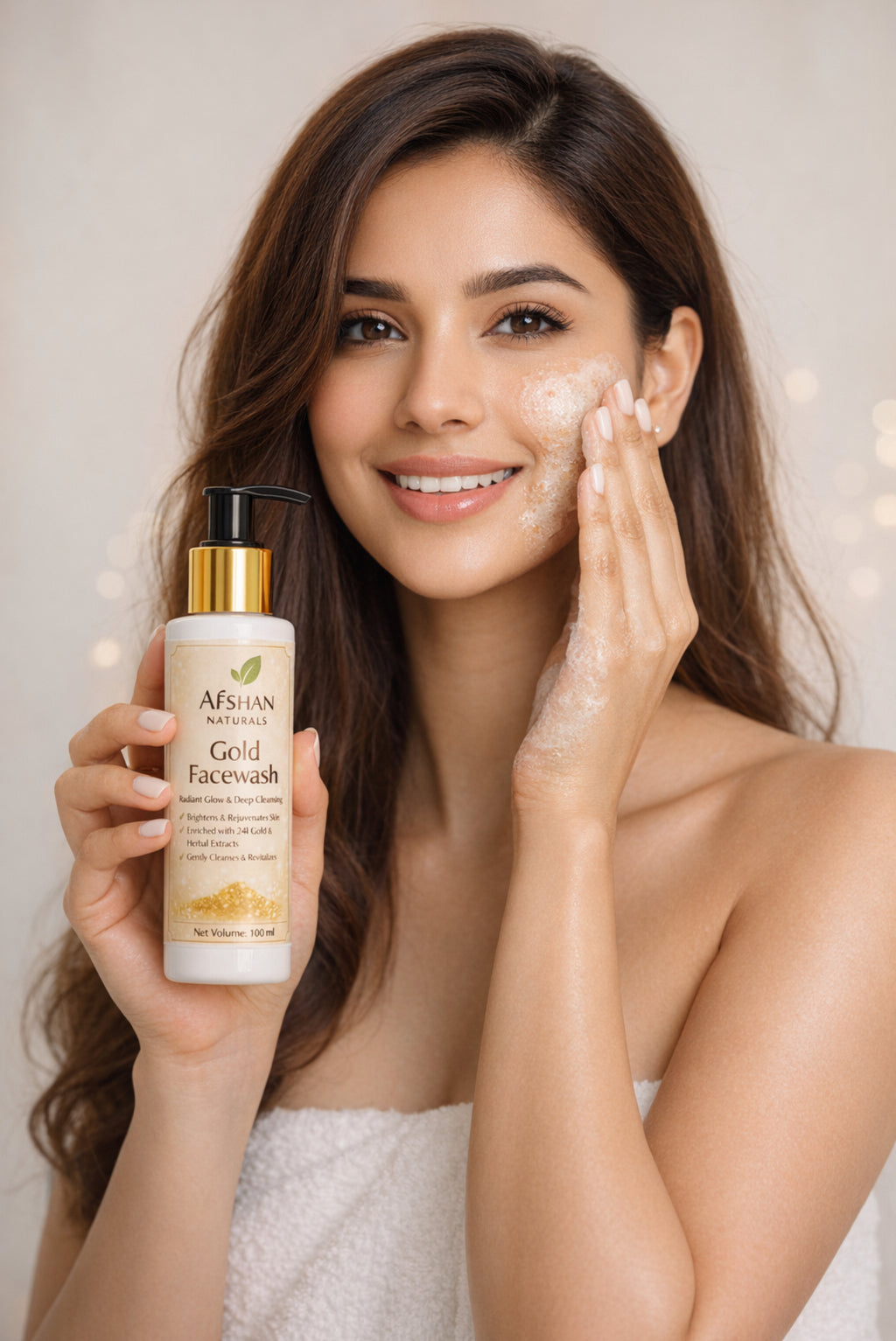 Afshan Naturals Gold Facewash