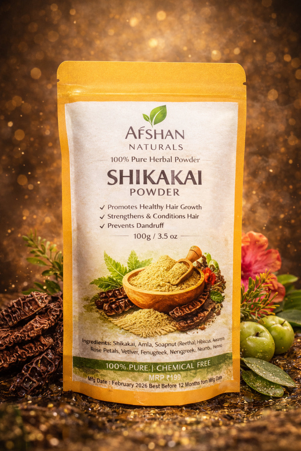 Afshan Natural ShikakaiPowder